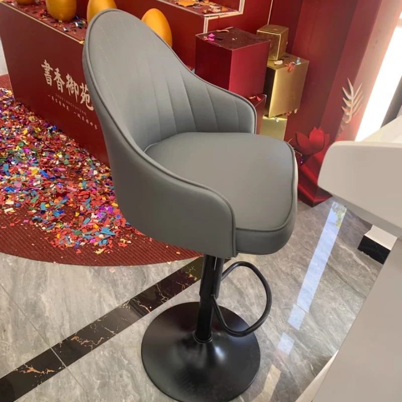 Home Bar Seating - ‌ كرسي بار اسكندنافي فاخر قابل