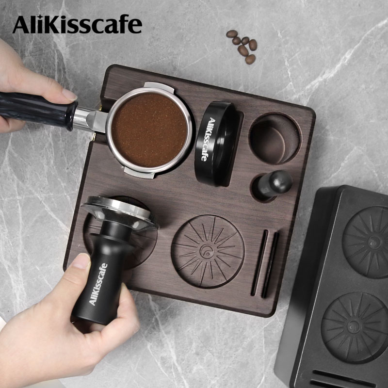 Home Barista - حامل مكبس القهوة وحامل بورتافلتر 51