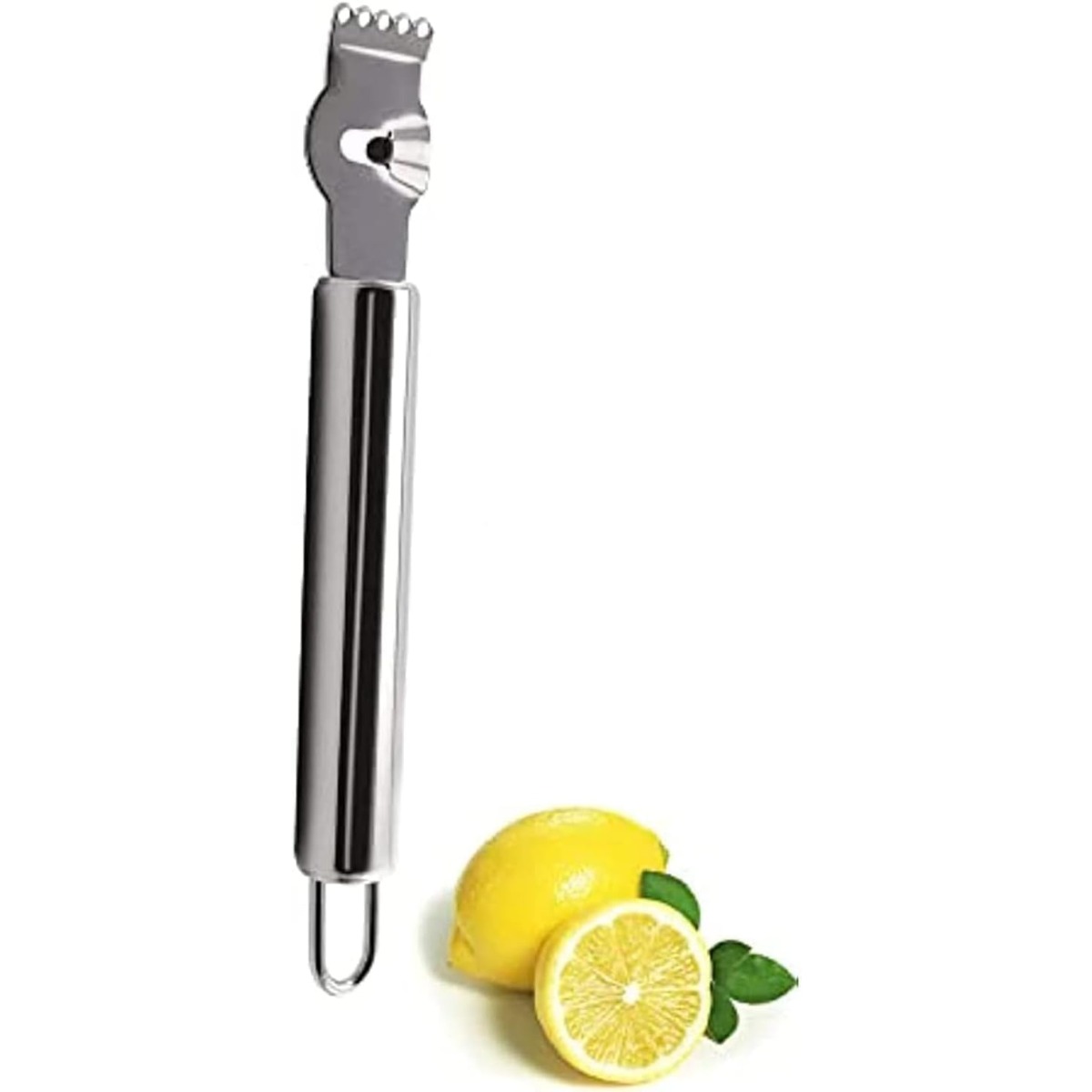 أداة تقشير الليمون الفضية/أداة - مراجعة Peeler Channel Knife وسعره