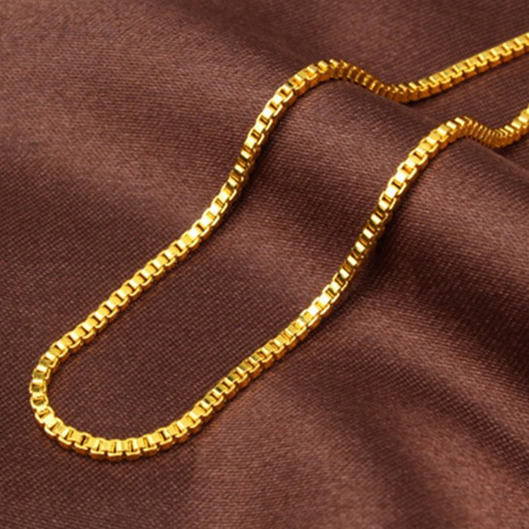 قلادة سلسلة صندوق AU999 للسيدا - مراجعة Bar Cart Gold وسعره