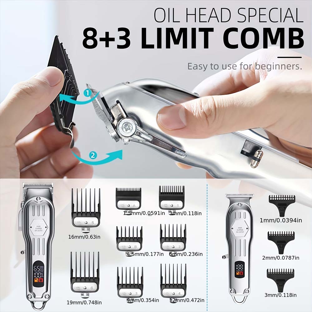 مجموعة ماكينة حلاقة وتشذيب الش - مراجعة Home Barbershop وسعره