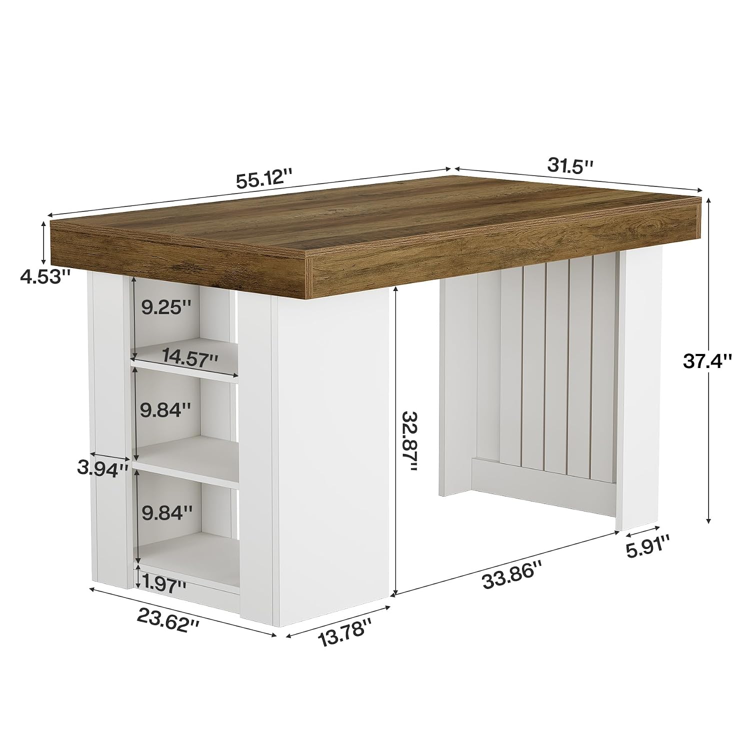 جزيرة مطبخ مع وحدات تخزين، طاو - مراجعة Home Bar And Counter وسعره