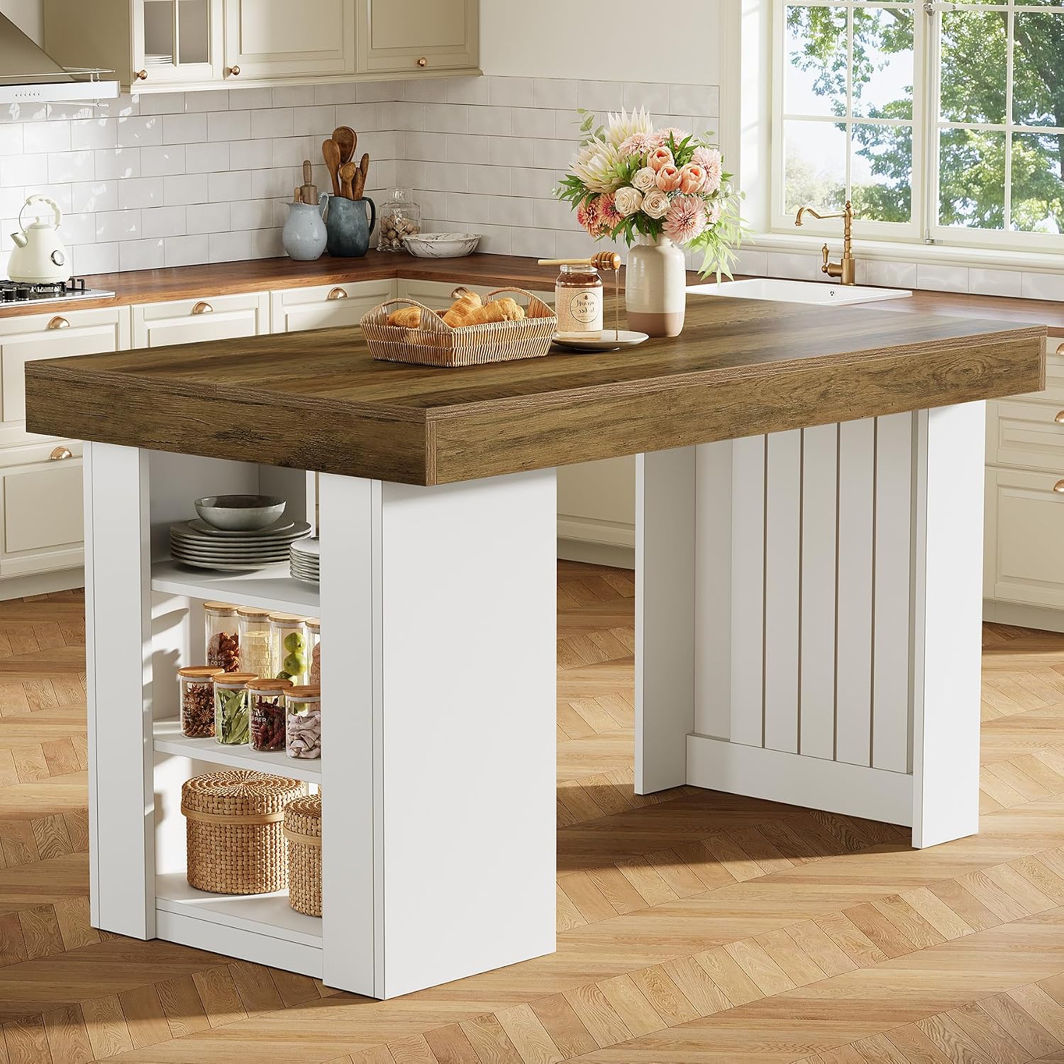 جزيرة مطبخ مع وحدات تخزين، طاو - مراجعة Home Bar And Counter وسعره