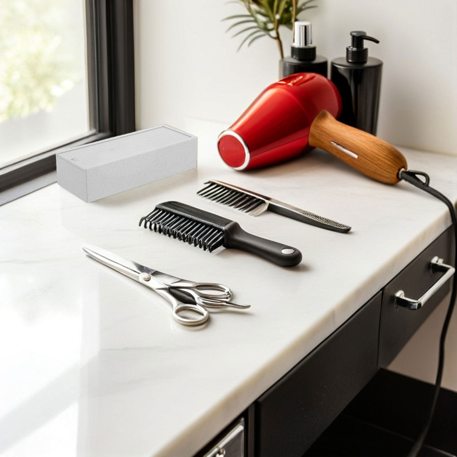 علبة تخزين شفرات الحلاقة ذات ا - مراجعة Home Barber وسعره