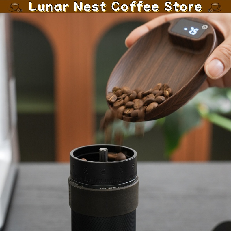 ميزان قهوة رقمي محمول، صينية و - مراجعة Home Barista وسعره